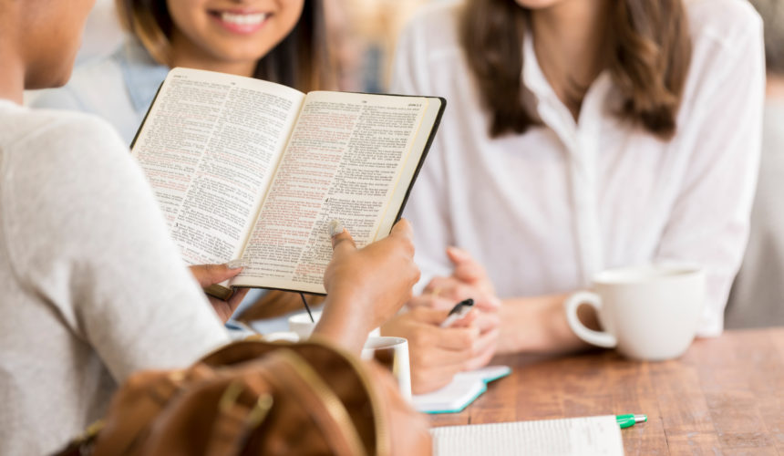 Women at bible study
