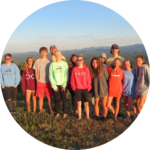 Group gathered for activity